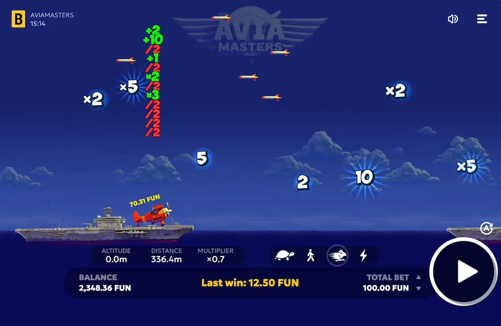 Aviamasters Slot Screenshot